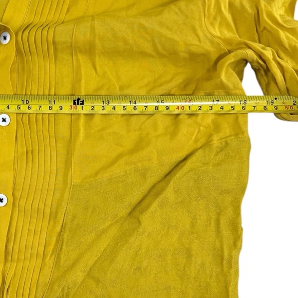 Anthropologie Maeve Anni Popover Button Down Blouse - Picture 6 of 10